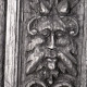 Archiv der Region Hannover, ARH NL Koberg 12148, Neidkopf in einer Tür in Schloss Landestrost, Neustadt am Rbge.