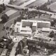 Archiv der Region Hannover, ARH NL Koberg 1600, Ihme mit Stadionbrücke und im Vordergrund das alte Krankenhaus Siloah, Linden