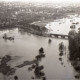 Archiv der Region Hannover, ARH NL Koberg 3944, Hochwasser der Leine, Löwenbrücke, Neustadt a. Rbge.