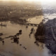 Archiv der Region Hannover, ARH NL Koberg 3945, Hochwasser der Leine, Löwenbrücke, Neustadt a. Rbge.