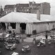 Archiv der Region Hannover, ARH NL Koberg 678, Provisorisches Zeltkaffee auf dem Gelände des Café Kröpcke, Hannover