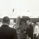 Archiv der Region Hannover, ARH NL Koberg 7067, Ankunft auf dem Flughafen Langenhagen, Hannover