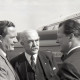 Archiv der Region Hannover, ARH NL Koberg 7074, Ankunft von Willy Brandt auf dem Flughafen Langenhagen, Hannover