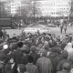 Archiv der Region Hannover, ARH NL Koberg 769, "Roter Punkt" Demonstration gegen Fahrpreiserhöhung der ÜSTRA, Hannover