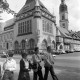 Archiv der Region Hannover, ARH NL Mellin 01-020/0015, Schlossplatz, mit Blick auf Bomann-Museum und Turm der Stadtkirche, in Celle