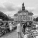 Archiv der Region Hannover, ARH NL Mellin 01-174/0018, Markt vor dem Rathaus, Lüneburg
