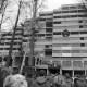 Archiv der Region Hannover, ARH NL Mellin 01-178/0014, Richtfest eines Gebäudekomplexes