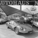 Archiv der Region Hannover, ARH NL Mellin 01-180/0007, Frontansicht eines PKW (Ferrari Dino 246 GT/GTS) bei dem Autohaus Nordstadt, Hannover