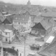 Archiv der Region Hannover, ARH NL Mellin 02-041/0003, Blick aus einem Fenster auf die umliegenden Häuser und die Pankratiuskirche, Burgdorf