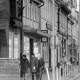 Archiv der Region Hannover, ARH NL Mellin 02-052/0009, Blick auf die Häuser an der Marktstraße, Ecke Poststraße, Burgdorf