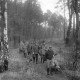 Archiv der Region Hannover, ARH NL Mellin 02-074/0004, Jäger mit Hunden im Wald