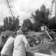 Archiv der Region Hannover, ARH NL Mellin 02-083/0008, Blick auf eine Baustelle