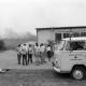 Archiv der Region Hannover, ARH NL Mellin 02-119/0001, Deutsches Rotes Kreuz (DRK) Kreisverband Burgdorf beim Brand des Warenlagers der Firma Läufer & Gutenberg GmbH, Burgdorf