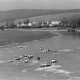 Archiv der Region Hannover, ARH NL Mellin 02-121/0003, Paddler auf einem Fluss