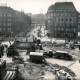 Archiv der Region Hannover, ARH Slg. Mütze 198, Umbau des Ernst-August-Platzes und Blick in die Bahnhofstraße, Hannover