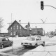 Stadtarchiv Neustadt a. Rbge., ARH Slg. Bartling 979, Kreuzung Wunstorfer Straße - Herzog Erich-Allee im Schnee, Neustadt a. Rbge.