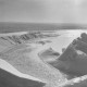 ARH Slg. Bartling 1128, Einmündung des Grabens am Holunderweg, Blick auf den zugefrorenen See nach Westen, Steinhuder Meer