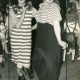 ARH Slg. Bartling 1169, Zwei weibliche Clowns beim Karnevalsvergnügen, Borstel