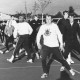 ARH Slg. Bartling 1940, Leichtathleten beim Aufwärmtraining auf dem Sportplatz, Luthe