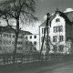 ARH Slg. Bartling 2402, Ansicht des Amtsgerichts samt Neubau vom Süden, Schlossstraße, Neustadt a. Rbge.