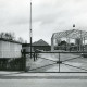 ARH Slg. Bartling 2496, Neue Lagerhalle, Sendemast und Schaltstation der Hannover-Braunschweigische Stromversorgungsaktiengesellschaft (HASTRA) Nienburger Straße, Neustadt a. Rbge.