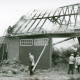 ARH Slg. Bartling 3441, Löscheinsatz beim Brand einer Stroh-Scheune mit abgedecktem Dach