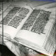 ARH Slg. Bartling 4500, Aufgeschlagenes lateinisches Stundenbuch der Äbtissin Odilie von Ahlden von 1522, Textura-Handschrift auf Pergament im Kloster, Mariensee
