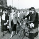 ARH Slg. Bartling 4971, Umzug mit den Schützinnen samt einer fußläufigen Fahrradführerin beim Erntefest, Suttorf