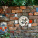 ARH Slg. Bürgerbüro 72, Mosaik an einer Mauer an einem Spielplatz, Hannover