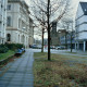 ARH Slg. Bürgerbüro 90, Blick vom Neustädter Markt auf die Archivstraße, hinten rechts die Evangelisch reformiere Kirche, Calenberger Neustadt