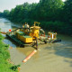 ARH Slg. Bürgerbüro 627, Saugbaggerschiff auf dem Mittellandkanal, Sahlkamp