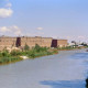 ARH Slg. Bürgerbüro 759, Blick von der Kanalbrücke Beneckeallee über den Mittelandkanal auf den Brinker Hafen, Vinnhorst