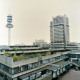 ARH Slg. Bürgerbüro 794, Blick vom Parkhausdach über den Raschplatz auf den VW-Turm und Bredero-Hochhaus Lister Tor, Hannover