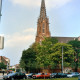 Archiv der Region Hannover, ARH Slg. Bürgerbüro 935, Blick von der Schloßwender Straße auf die Christuskirche, Hannover-Nordstadt