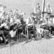 ARH Slg. Weber 02-047/0015, Auftritt des Blasorchesters "Die Original Calenberger" beim Erntedankfest, Everloh
