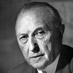 Konrad Adenauer, Foto: Bundesarchiv, B 145 Bild-F078072-0004 / Katherine Young, New York / [CC-BY-SA 3.0](https://creativecommons.org/licenses/by-sa/3.0/de/deed.en)